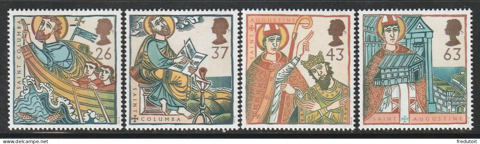 GRANDE BRETAGNE - N°1942/5 ** (1997) - Unused Stamps
