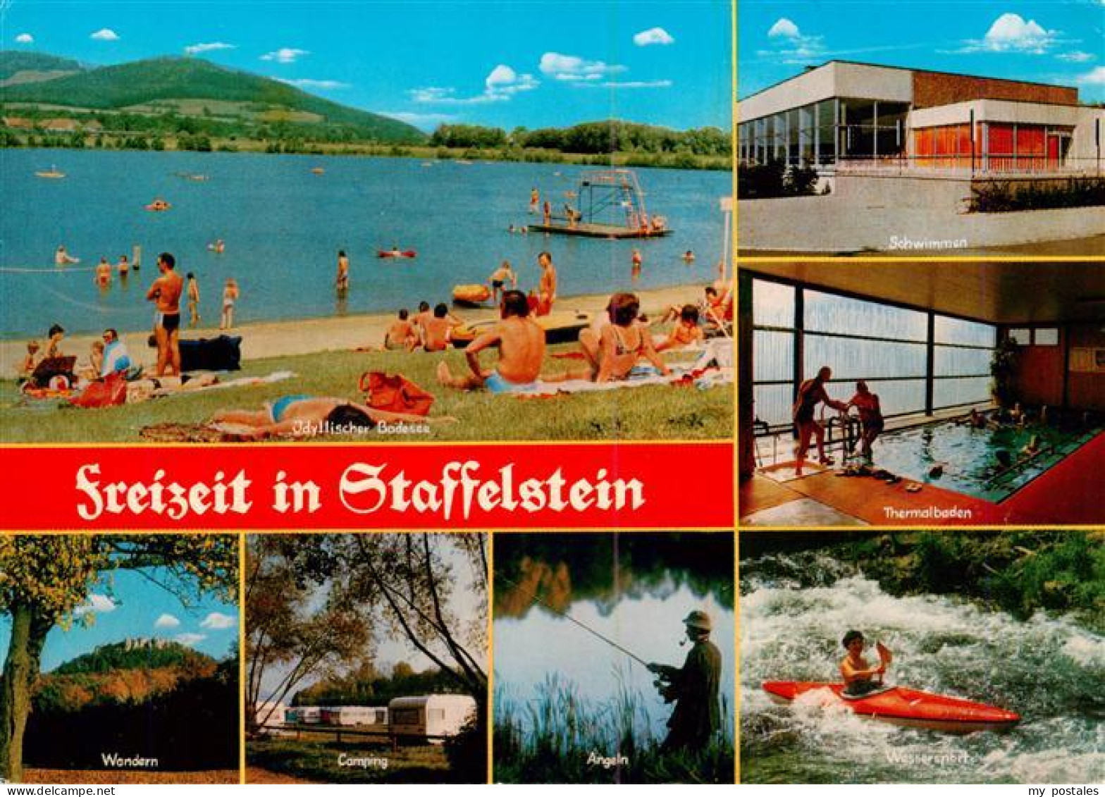 73936734 Staffelstein_Bad Badesee Schwimmen Thermalbad Wandern Camping Angeln Wa - Staffelstein