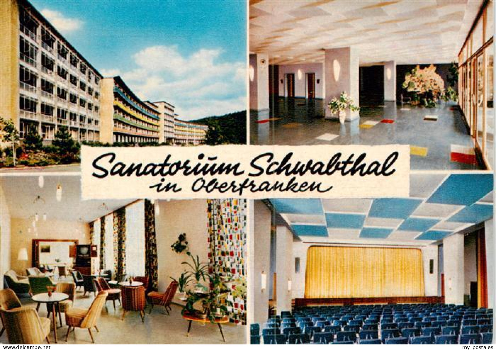 73936728 Schwabthal Sanatorium Schwabtal Empfangshalle Gastraum Theatersaal - Staffelstein