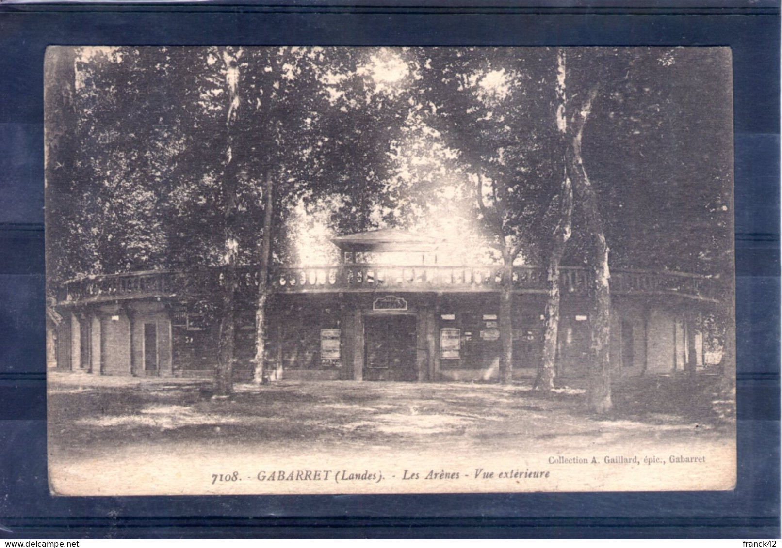 40. Gabarret. Les Arènes. Vue Extérieure - Gabarret