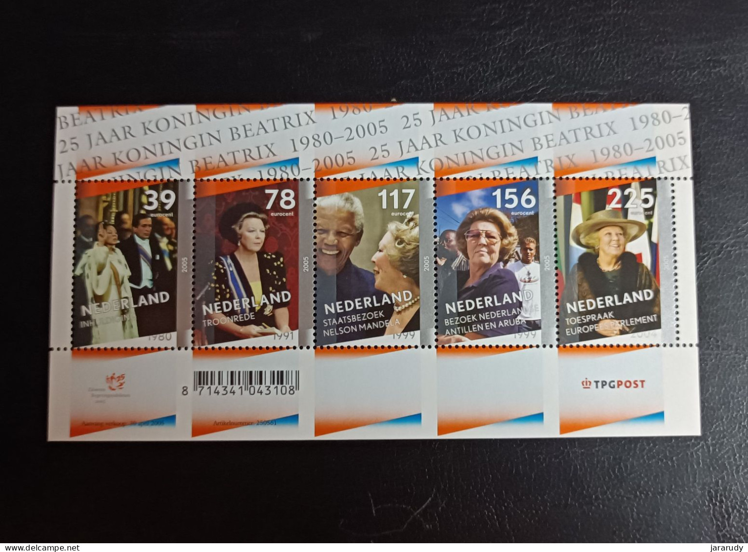 HOLANDA MONARQUÍA 2005 Mi BL 89 MNH - Bloques