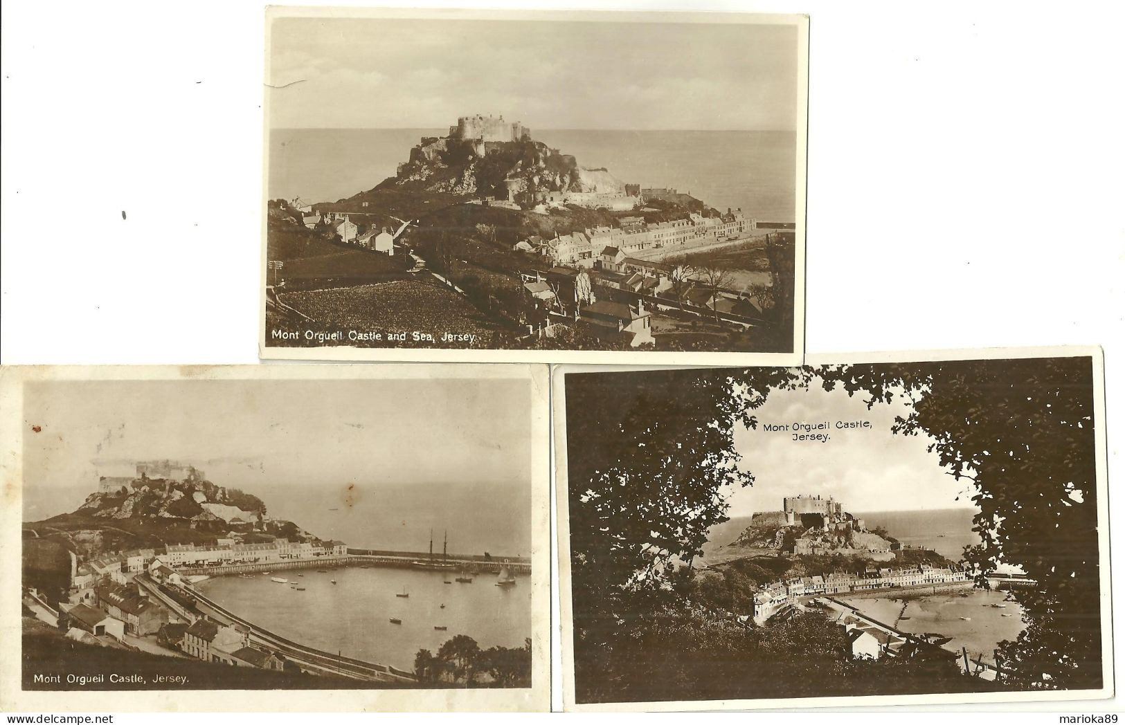 LOT 3 CPA JERSEY / MONT ORGUEIL CASTLE - Andere & Zonder Classificatie