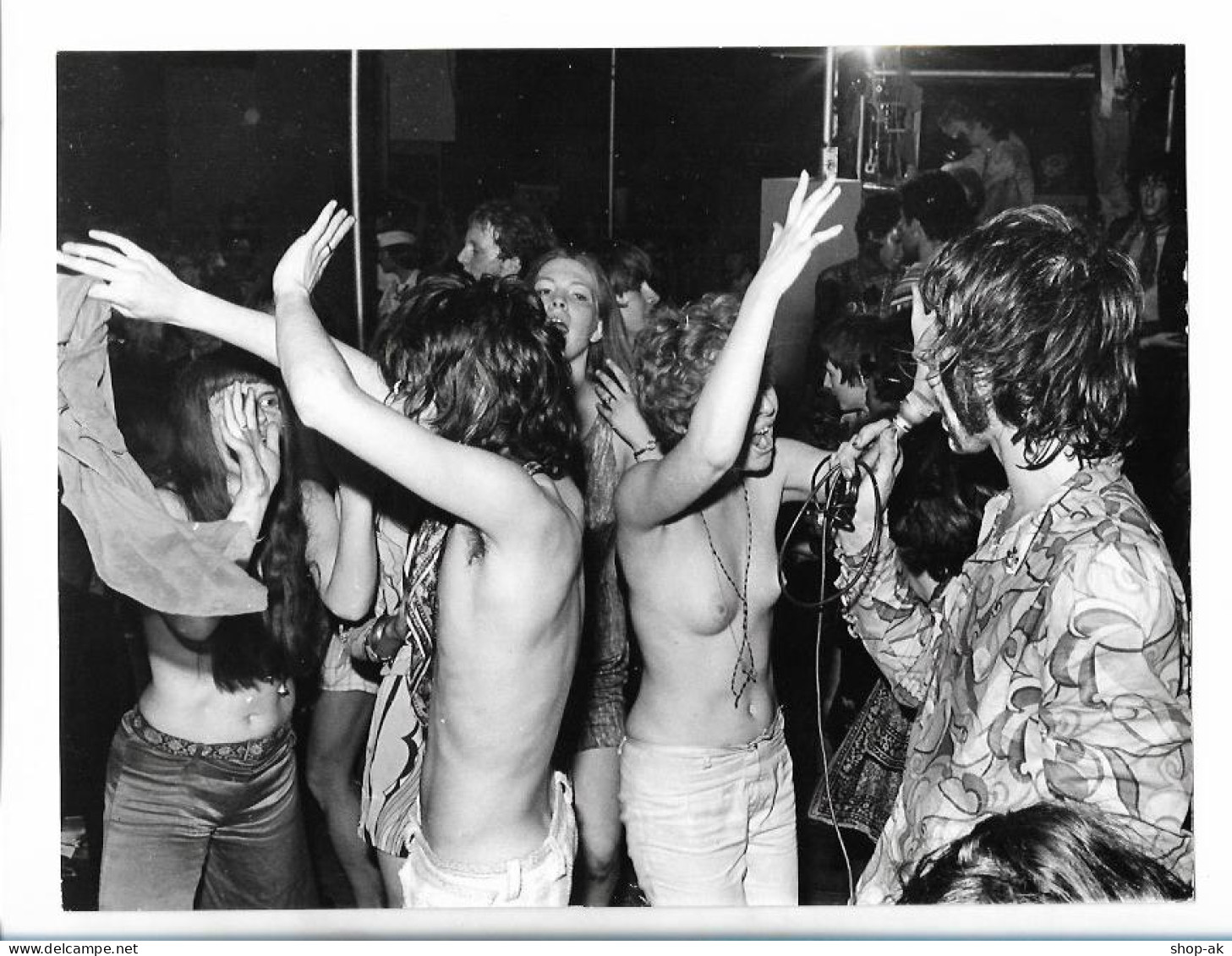 C6148/ Arthur Brown In London "Love In" Oben Ohne Tänzerin Foto 20x15 Cm Ca.1968 - Autres & Non Classés