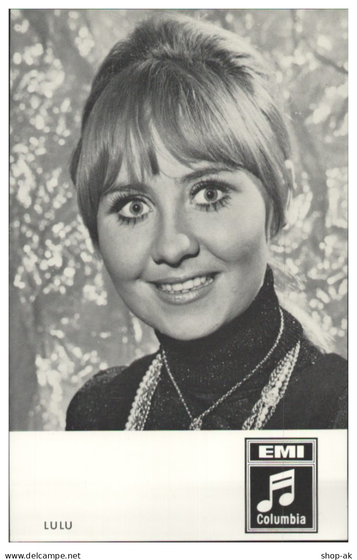 Y28905/ Lulu  EMI-Autogrammkarte 60er Jahre - Cantantes Y Músicos