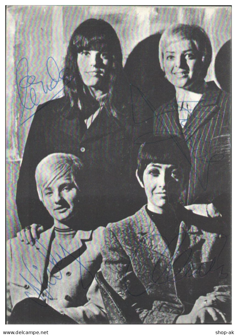 Y28915/ The Ruby Rats   Autogramm Autogrammkarte 60er Jahre - Autografi