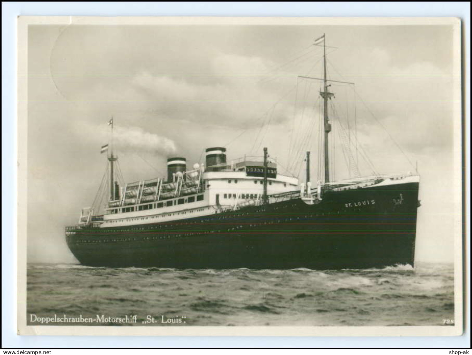 XX12876/ Dampfer St. Louis Hamburg-Amerika-Linie Foto AK 1933 - Paquebote