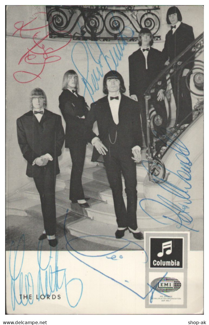 Y28927/ The Lords Beat- Popgruppe  Autogramm Autogrammkarte 60er Jahre - Autógrafos