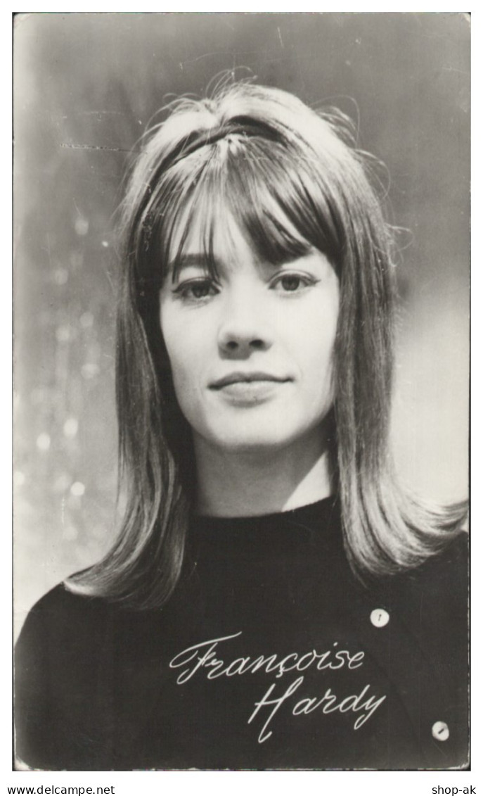 Y28932/ Francoise Hardy Schöne AK 60er Jahre - Chanteurs & Musiciens