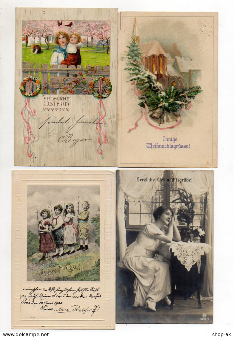 Y2194/ 12 Alte AK GLÜCKWUNSCH Neujahr, Ostern, Geburtstag Etc. Ca.1900-20 - Geburtstag