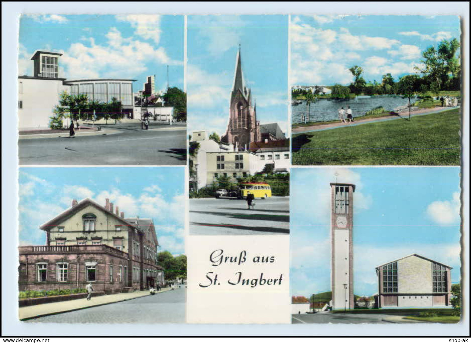 Y3476/ St. Ingbert Gruß Aus St. Ingbert 1961 AK - Autres & Non Classés