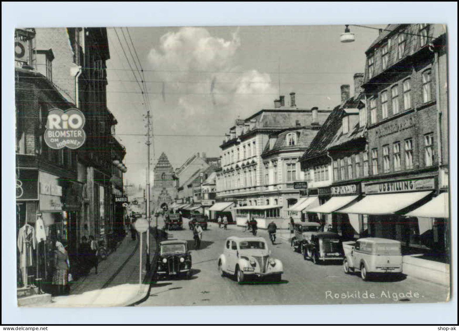 W8X00/ Roskilde Algade Dänemark AK 1957 - Denmark