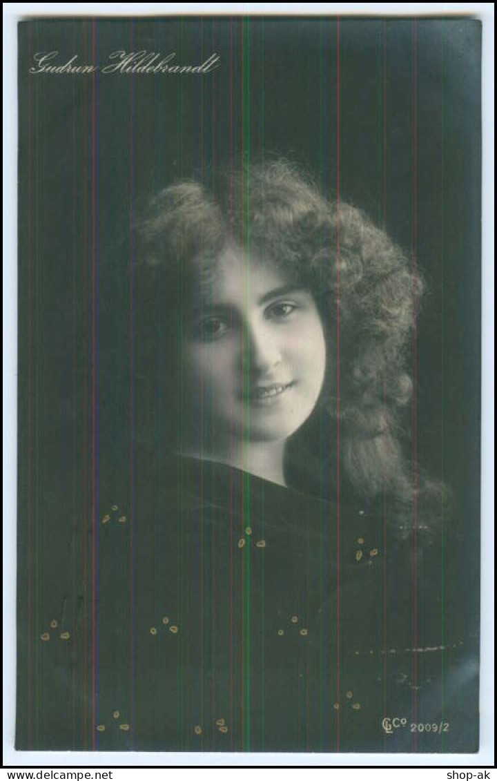 N5588/ Frauen  Gudrun Hildebrandt  Foto AK 1908 - Artistes