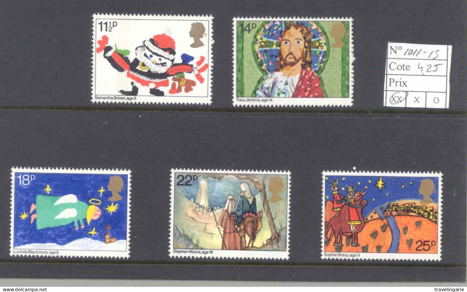 Great Britain 1981 Christmas MNH ** - Navidad