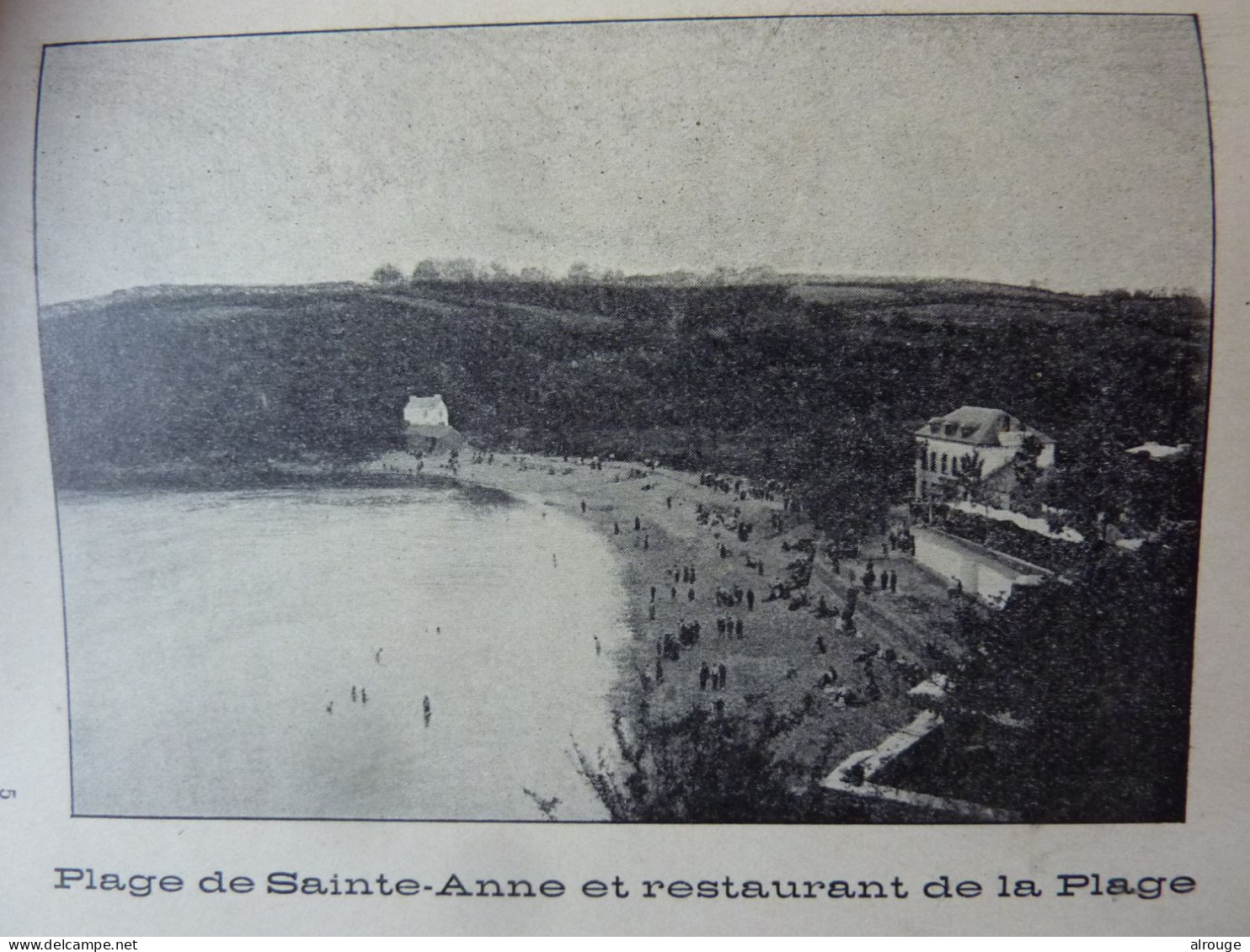 De Brest Au Conquet Par Le Chemin De Fer, Louis Coudurier, 1904, Illustré De Photos D'époque, D'une Carte Repliée - 1901-1940