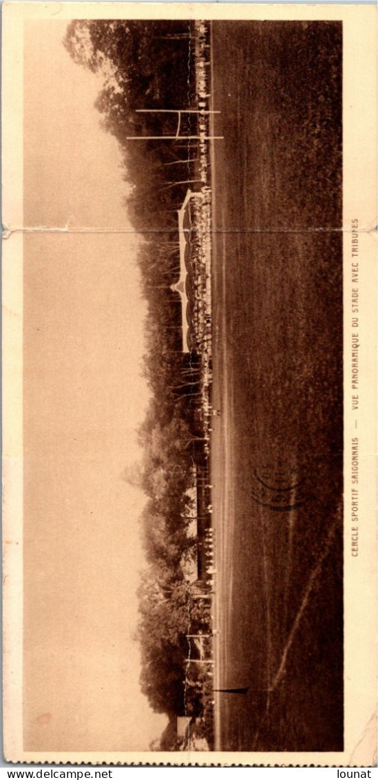 Cercle Sportif SAIGONNAIS - Vue Panoramique Du Stade Avec Tribunes (pli Coin Gauche Et Milieu))Timbre - Viêt-Nam