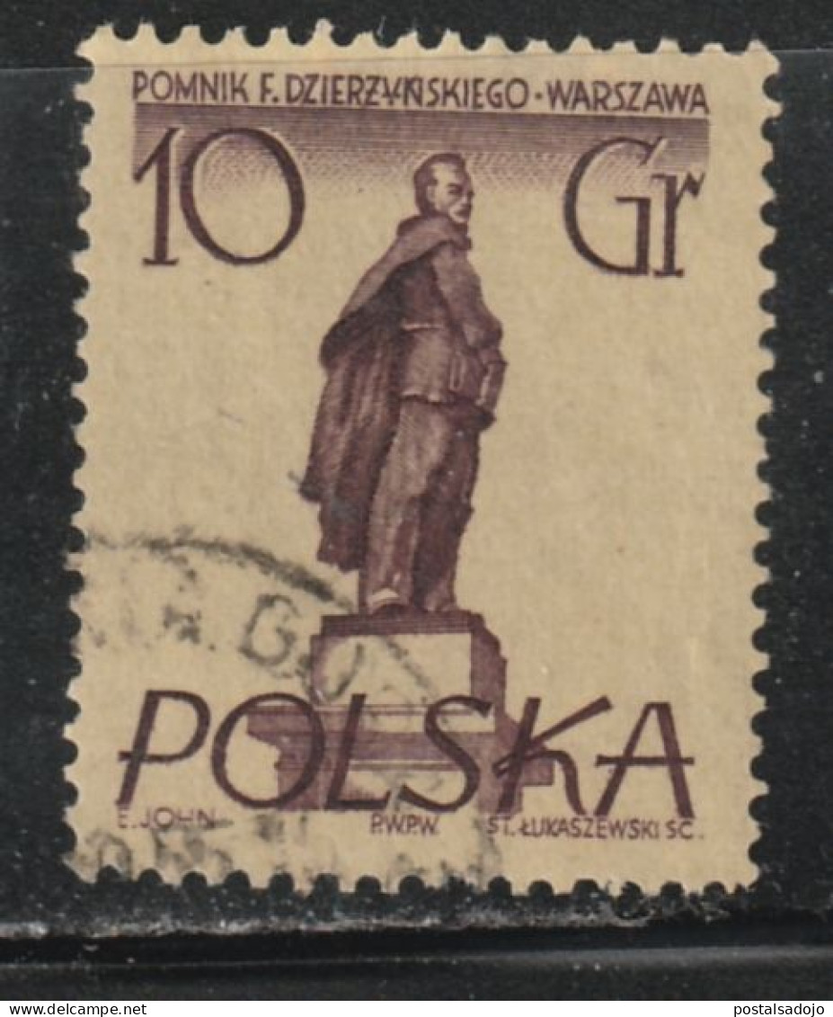 POLOGNE 538 // YVERT 803 // 1955-56 - Usati