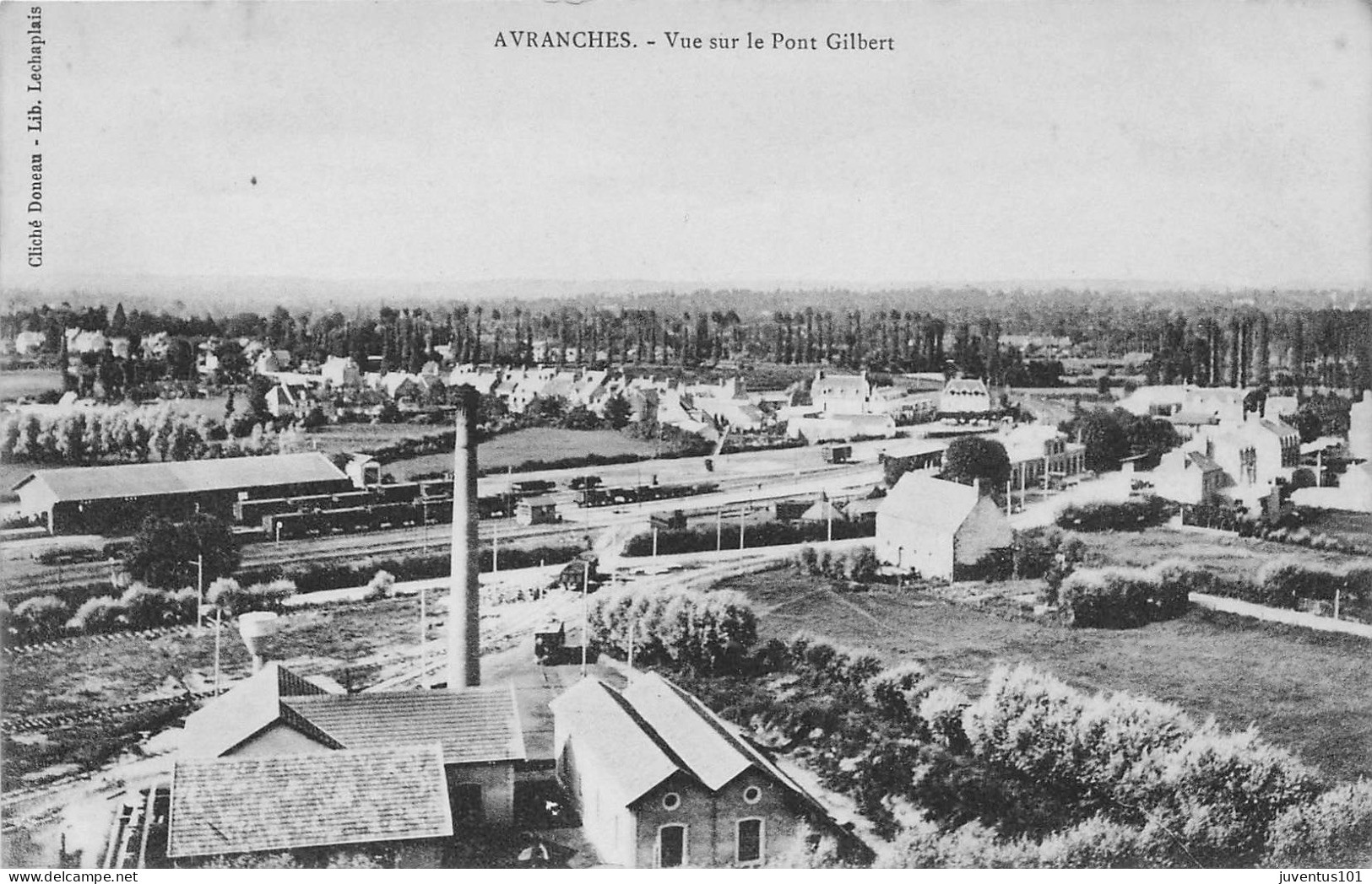 CPA Avranches-Vue Sur Le Pont Gilbert       L2868 - Avranches