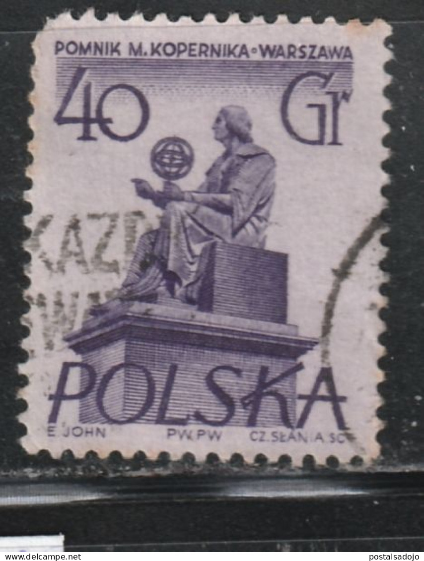 POLOGNE 540 // YVERT 806 // 1955-56 - Used Stamps