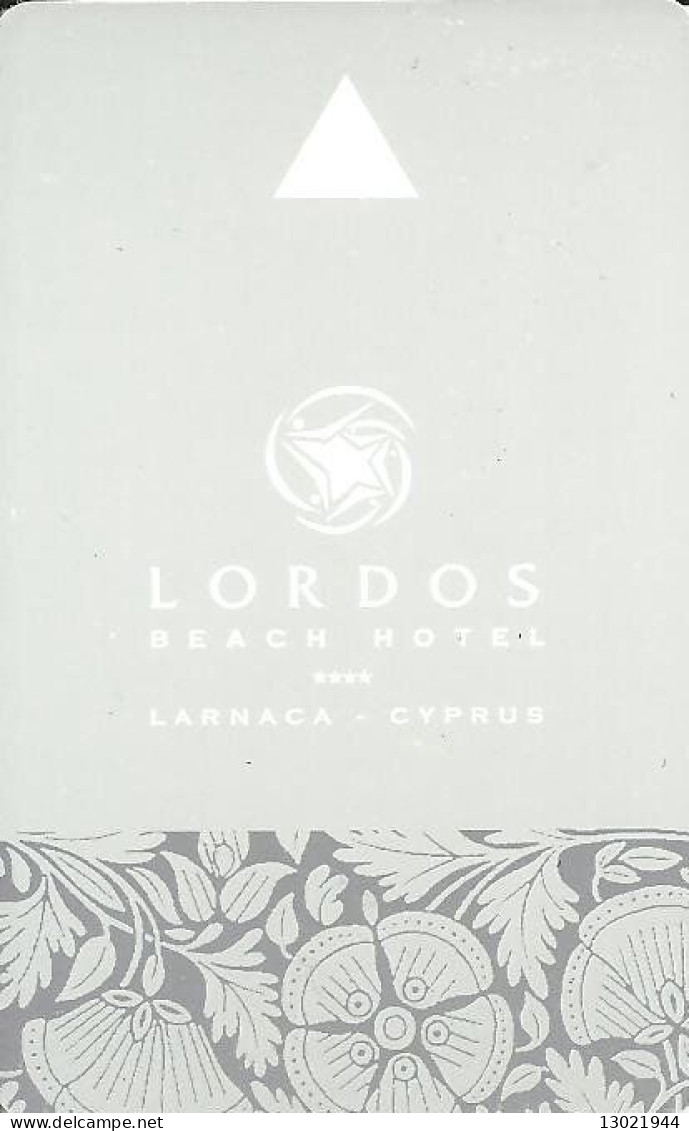 CIPRO  KEY HOTEL  Lordos Beach Hotel -     Larnaca - Cartas De Hotels