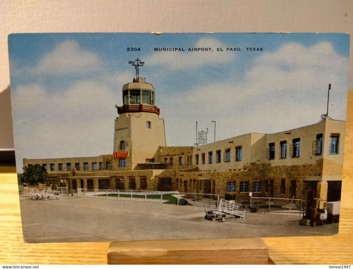 USA. EL PASO. MUNICIPAL  AIRPORT Texas - Aerodrome