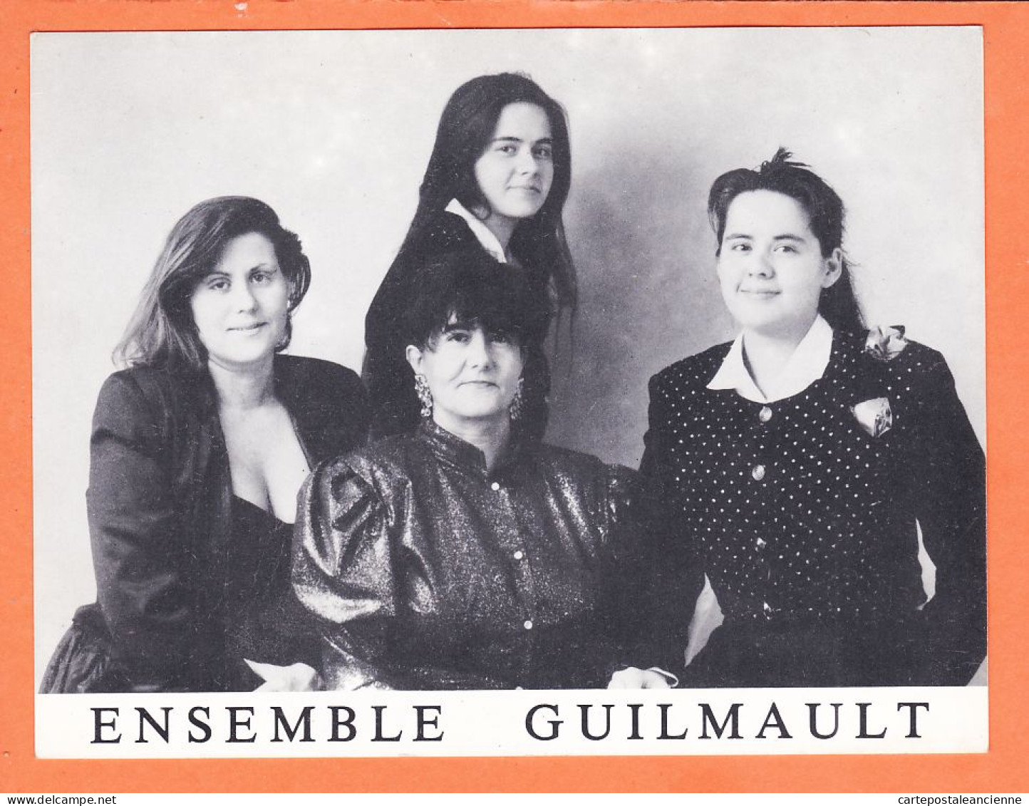 07744 / ⭐ MARSEILLE ● Ensemble GUILMAULT Concert Chant Piano FLORENCE LUDMILLA 14-16 Mars 1991 MUSEPICT Rue BARBAROUX - Canebière, Stadtzentrum