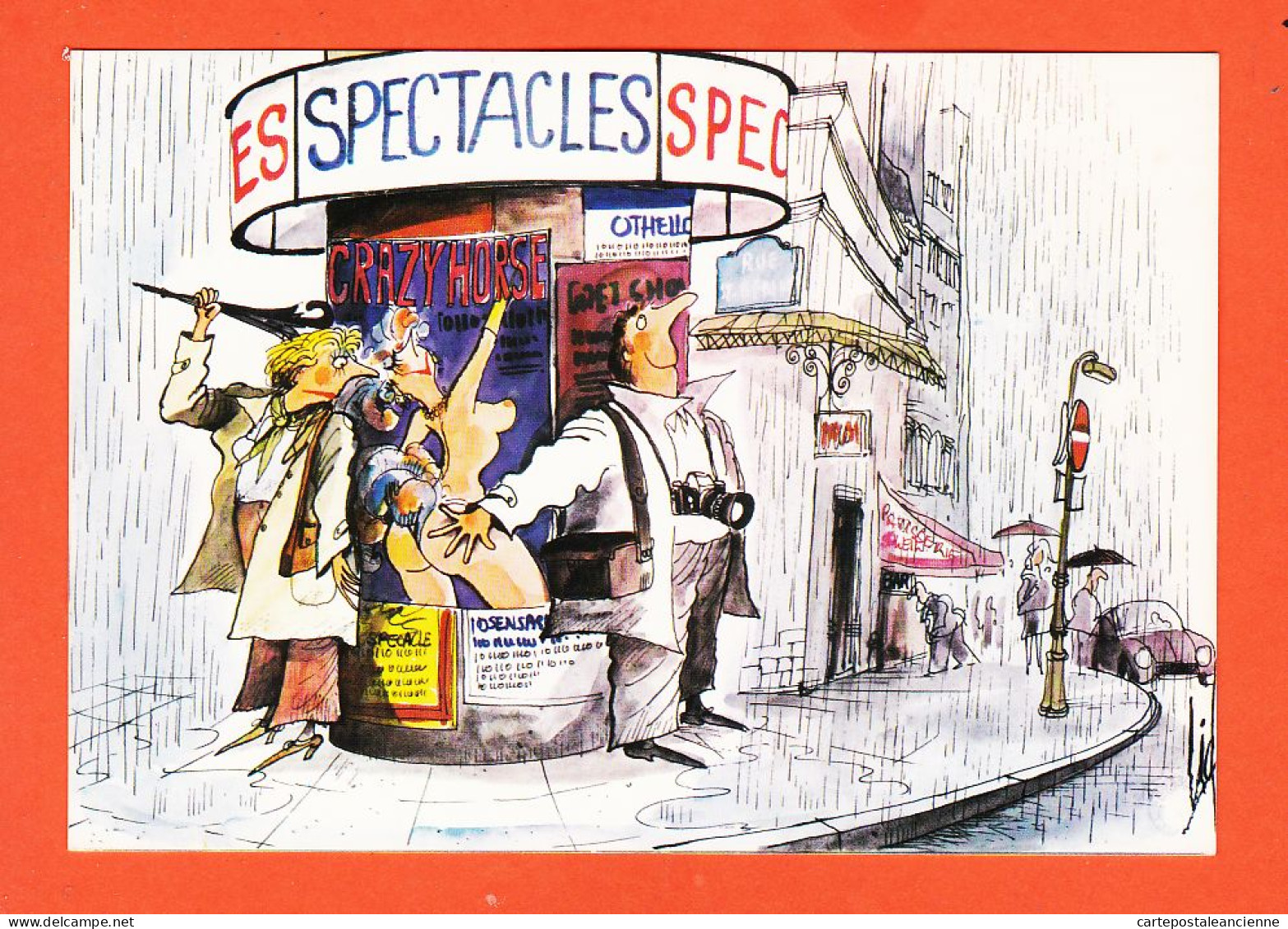 07921 ● Humour Touriste CRAZY HORSE Les Spectacles De PARIS Collection SMILING N°5 Edition CID GRATELO AMARODA  - Humour