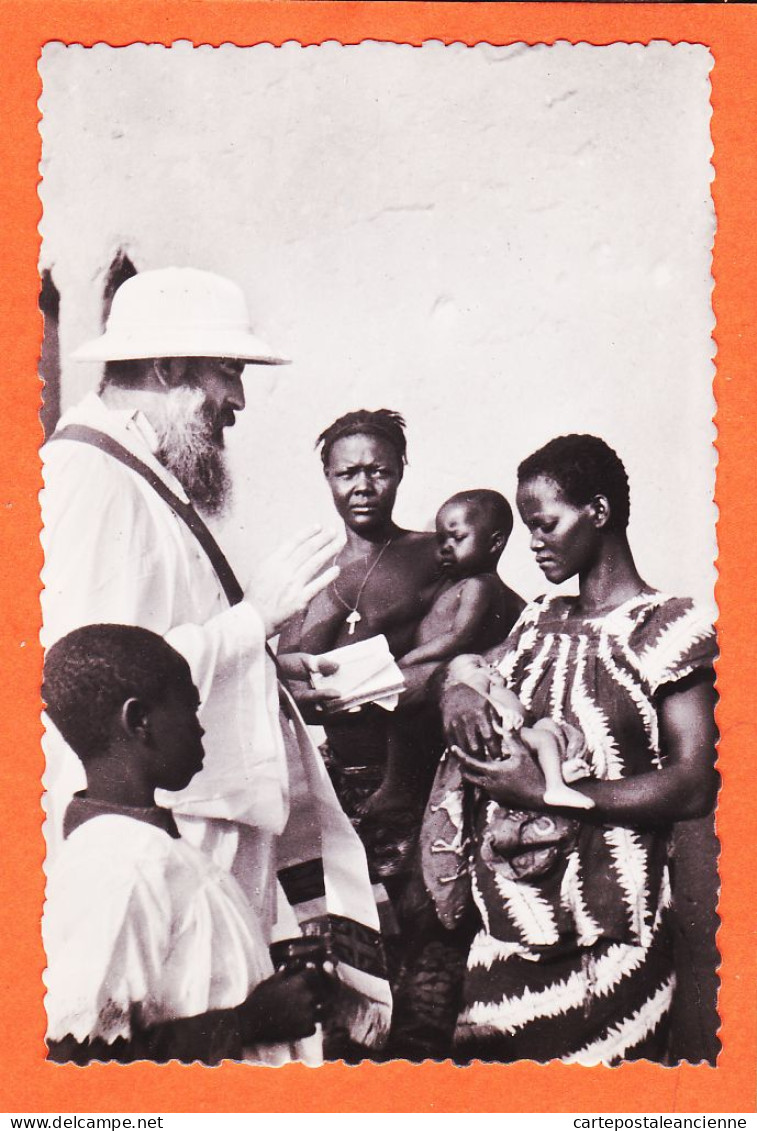 07635 / ⭐ DONIA Tchad Baptême D'Enfant Ainsi Grandit L'Eglise 1950s Photo-Bromure Pères Capucins TOULOUSE - Tchad