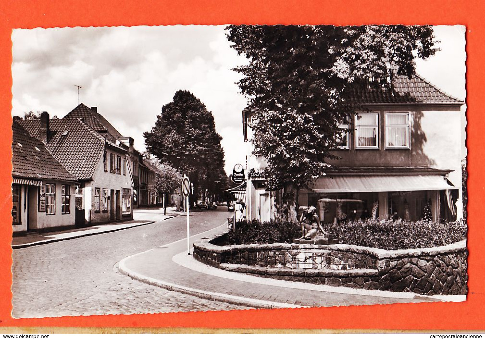 07683 ● Rare BAD SEGEBERG Schleswig-Holstein KURHAUSstrasse Sol Moorbad 1957 à Joseph PIN Draguignan-Photo-Bromure  - Bad Segeberg