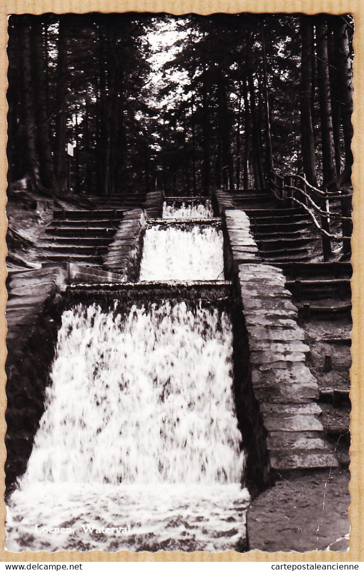 07622 ● ● LOENEN Veluwe Waterval  Zuid-Holland GRAVENHAGE 1960s Uitgave: Kiosk WATERVAL LOENEN C.H.B.A  - Autres & Non Classés