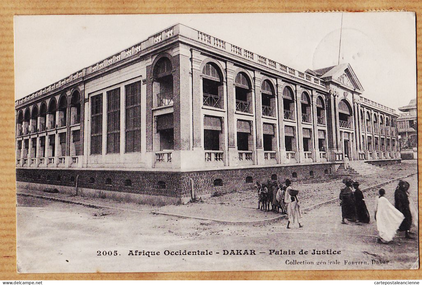 07690 /  DAKAR Sénégal Palais Justice Afrique Occidentale-de Hrahima à Yvonne DEMAUX 10 Bv La Gare Toulouse-FORTIER - Sénégal