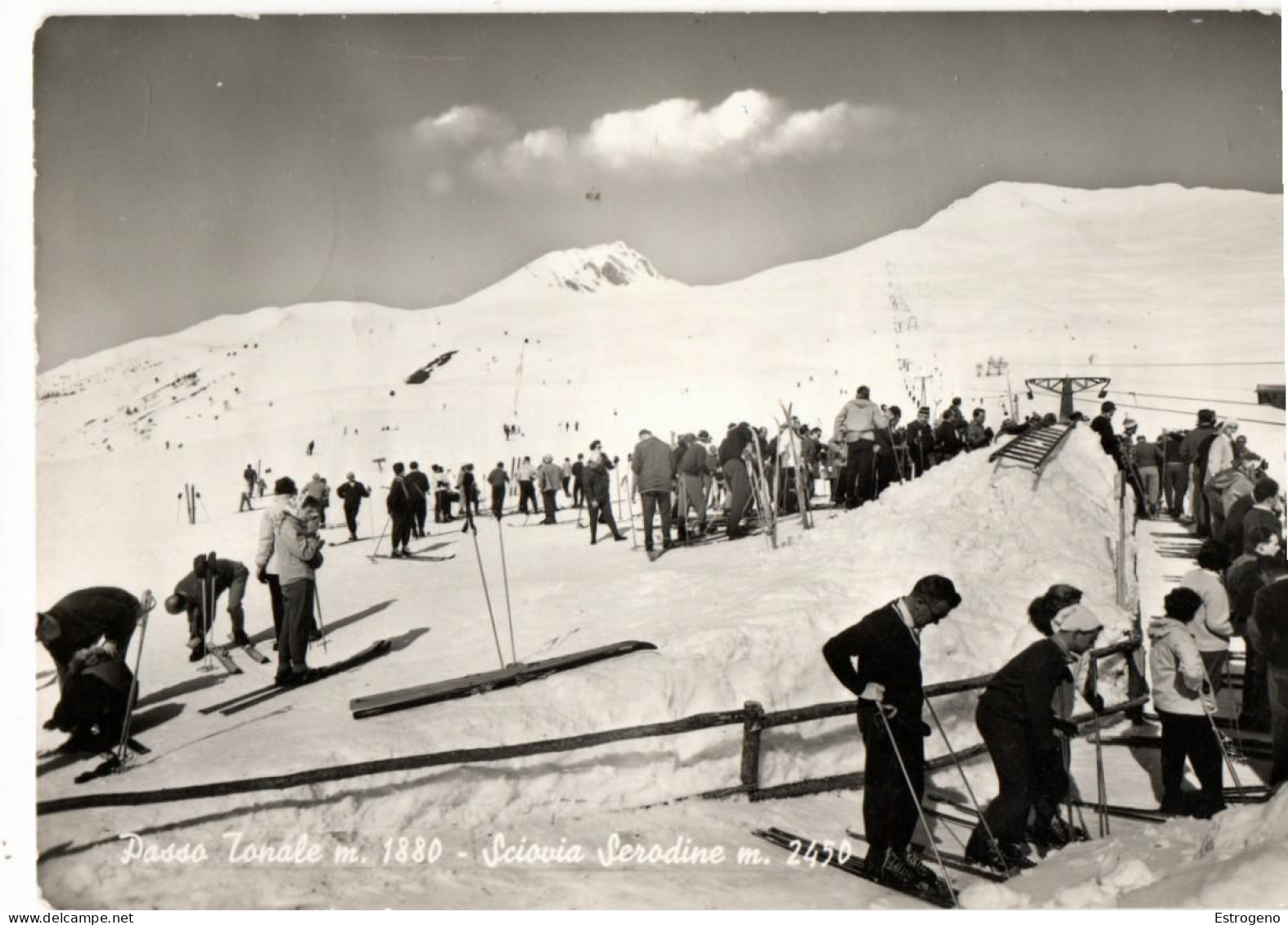 Passo Tonale M 1880 Sciovia Seradine M 2450 - Trento