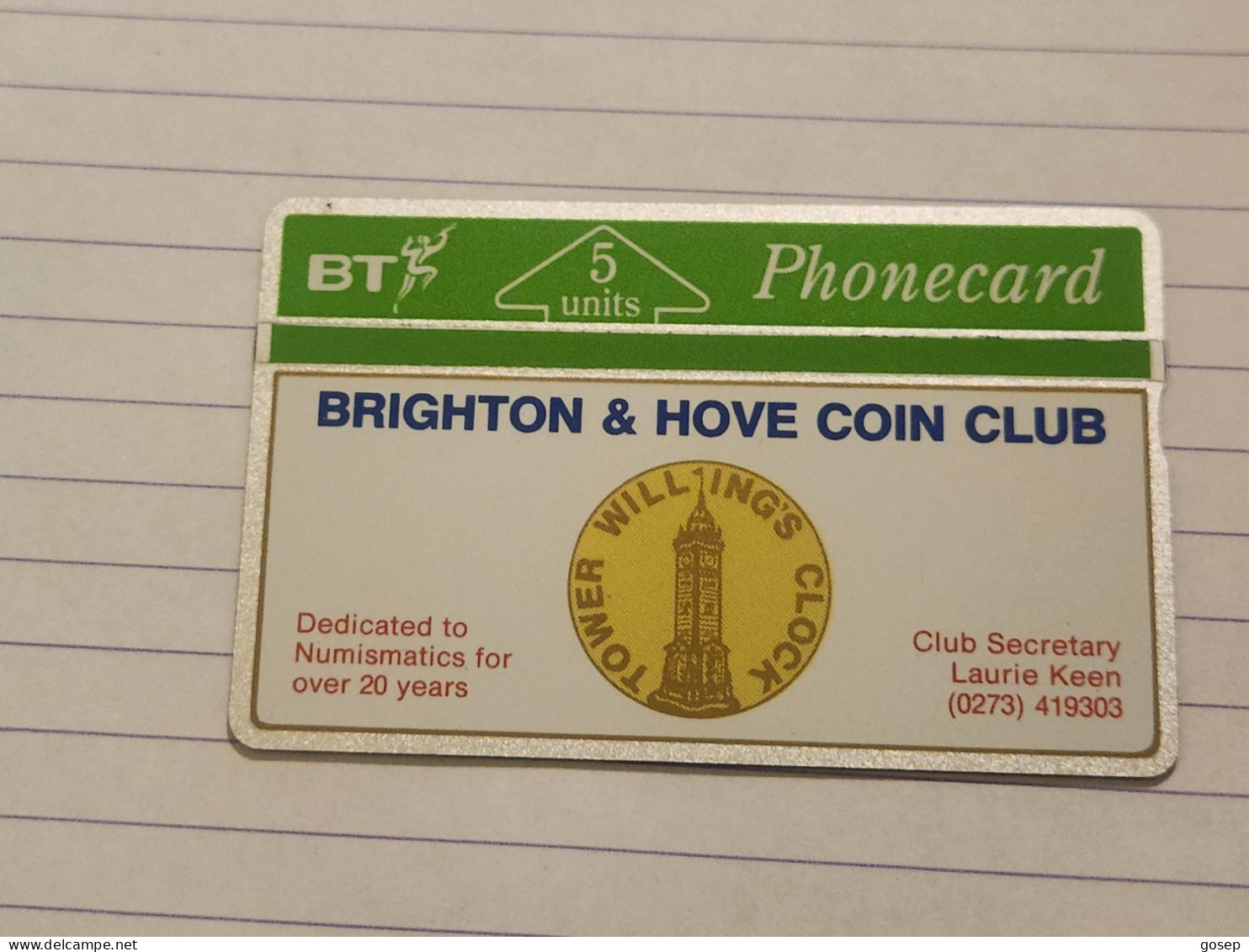 United Kingdom-(BTG-026)-Brighton & Hove Coin Club-(45)(5units)(241C05208)(tirage-500)(price Cataloge-20.00£mint) - BT Allgemeine