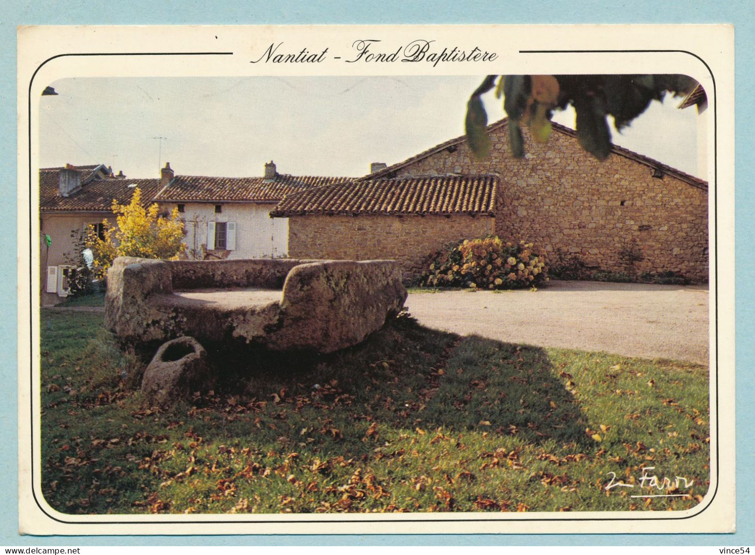 NANTIAT - Place De La Mothe - Fonds Baptistère Du XI°s. - Nantiat