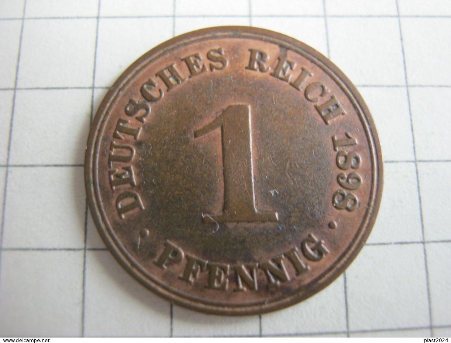 Germany 1 Pfennig 1898 A - 1 Pfennig