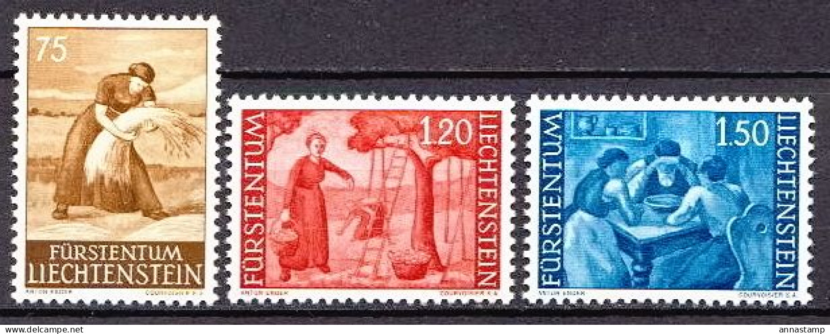 Liechtenstein MNH Set - Agriculture