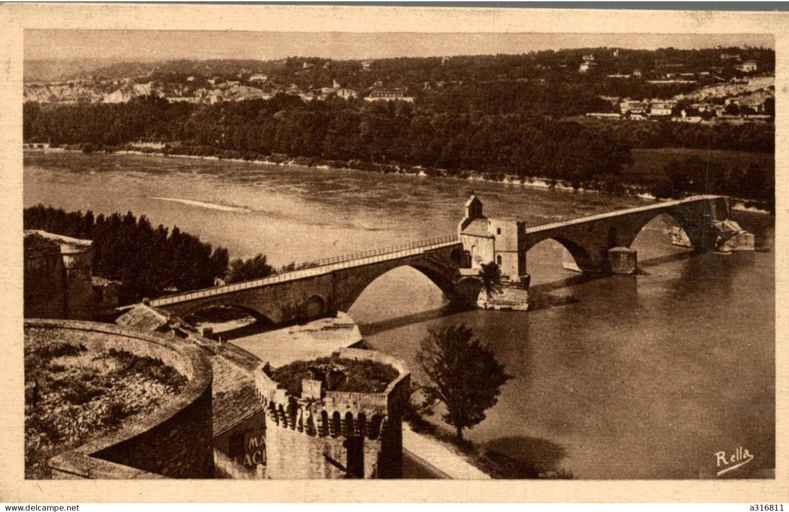 Avignon Le Pont Saint Benezet - Avignon (Palais & Pont)
