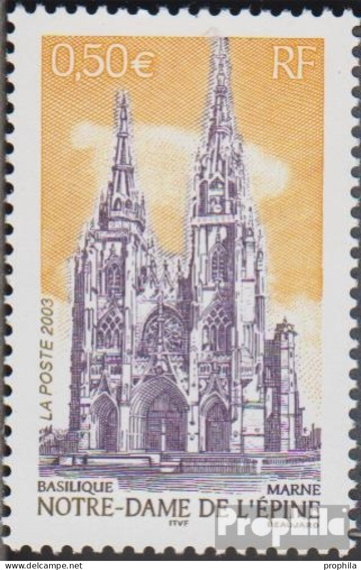 Frankreich 3721 (kompl.Ausg.) Postfrisch 2003 Tourismus - Neufs