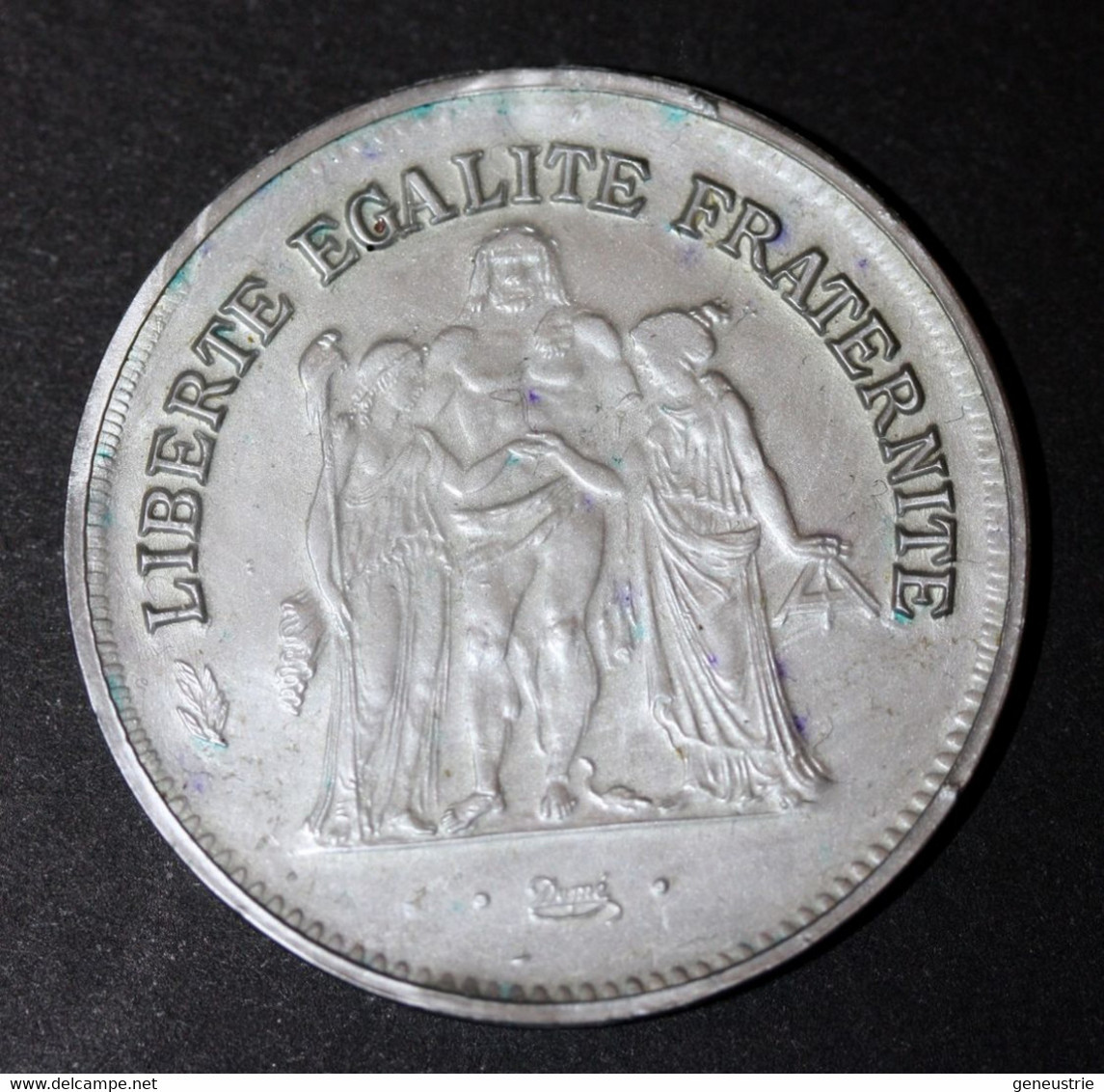 Pièce De 50 Francs Type Hercule 1974 - Jeton Plastique école En Francs Années 60 - Coins School Token - Profesionales / De Sociedad