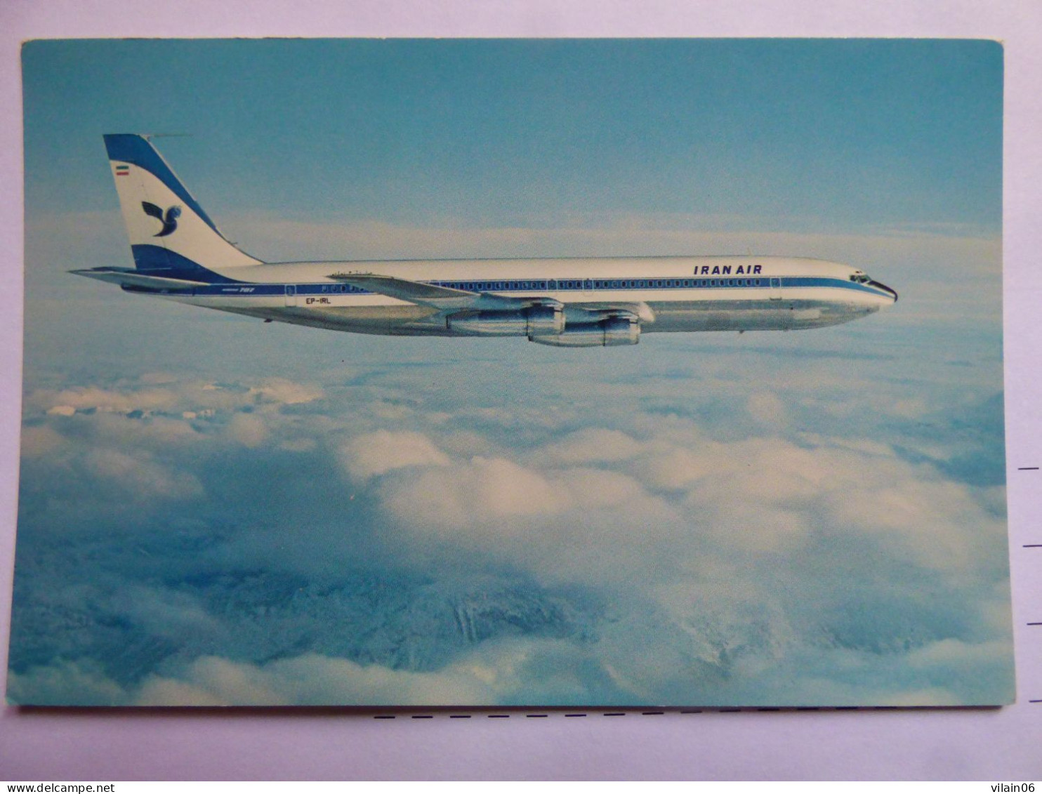 IRAN AIR  B 707     /   AIRLINE ISSUE / CARTE COMPAGNIE - 1946-....: Ere Moderne