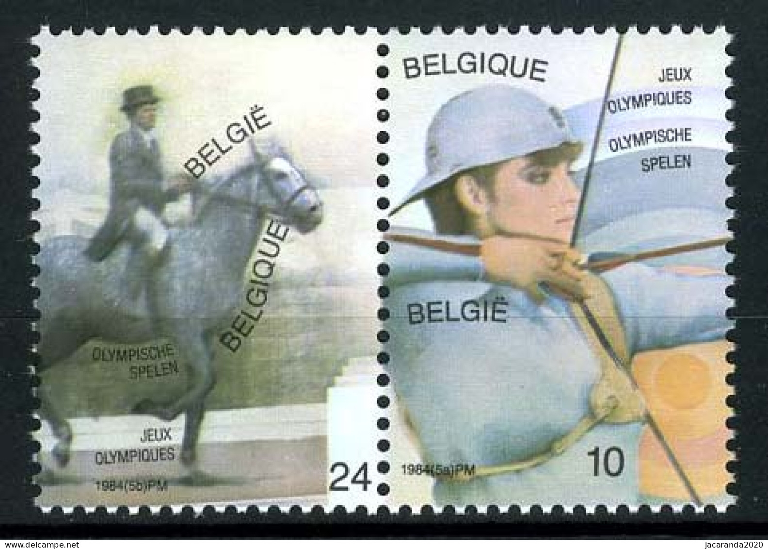 België 2121/22 (uit BL60) - Unused Stamps