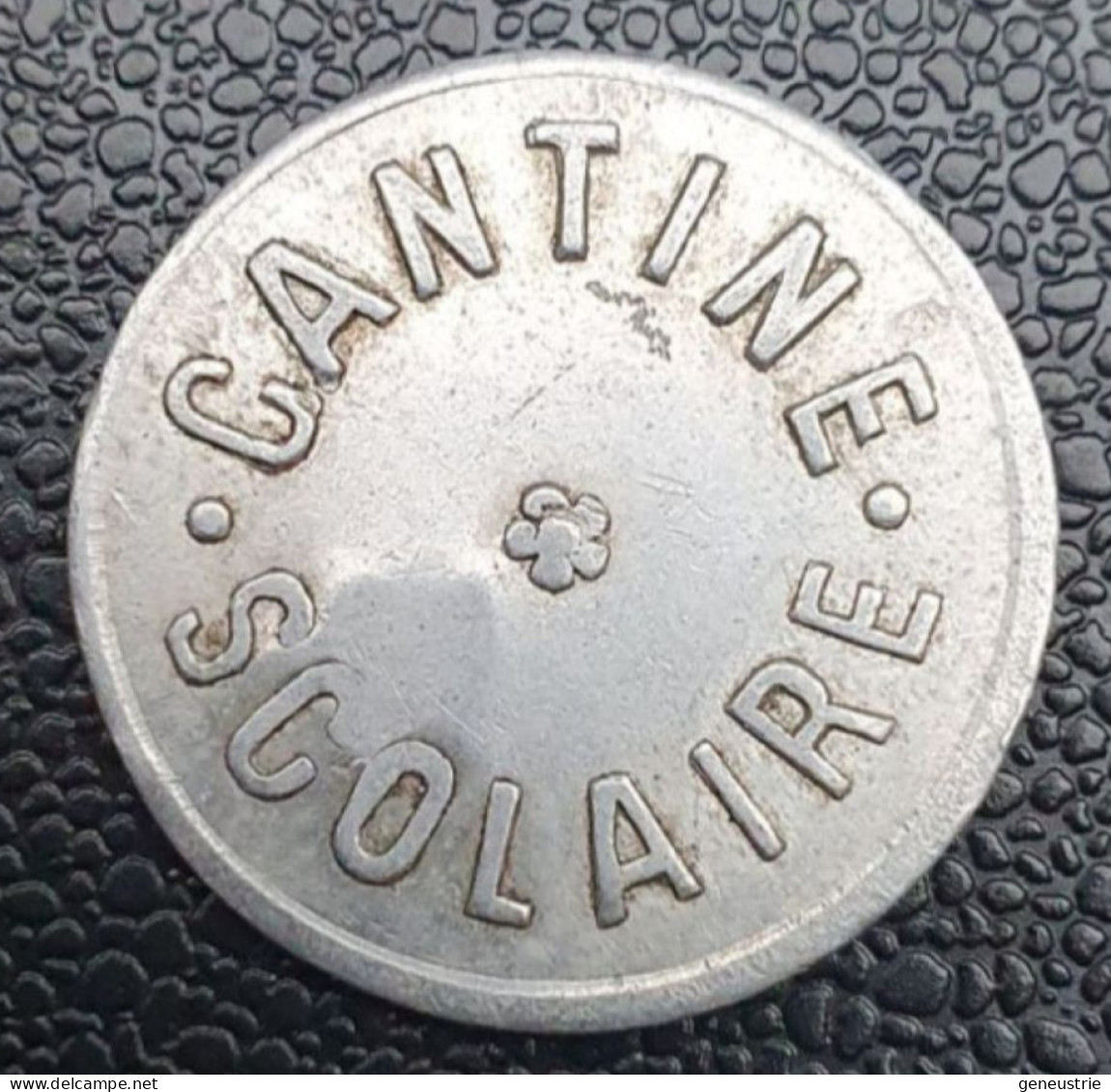 Jeton De Nécessité De Cantine D'école Années 50 "Cantine Scolaire / 11F RC (Rue Du Creusot) Monceau-les-Mines" - Monedas / De Necesidad