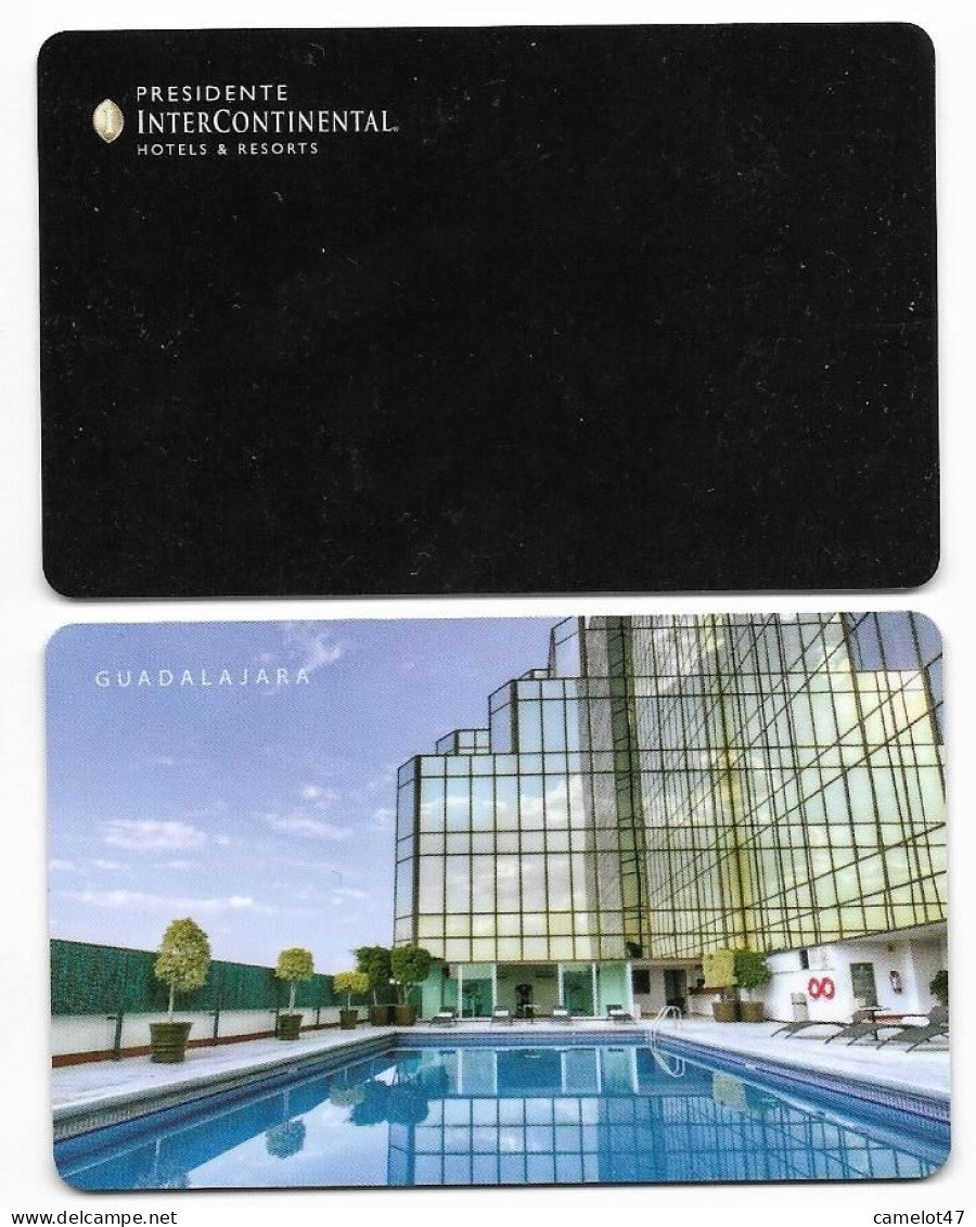 InterContinental Hotel, Guadalajara, Mexico, Used Contactless Hotel Room Key Card # Interc-100 - Cartes D'hotel