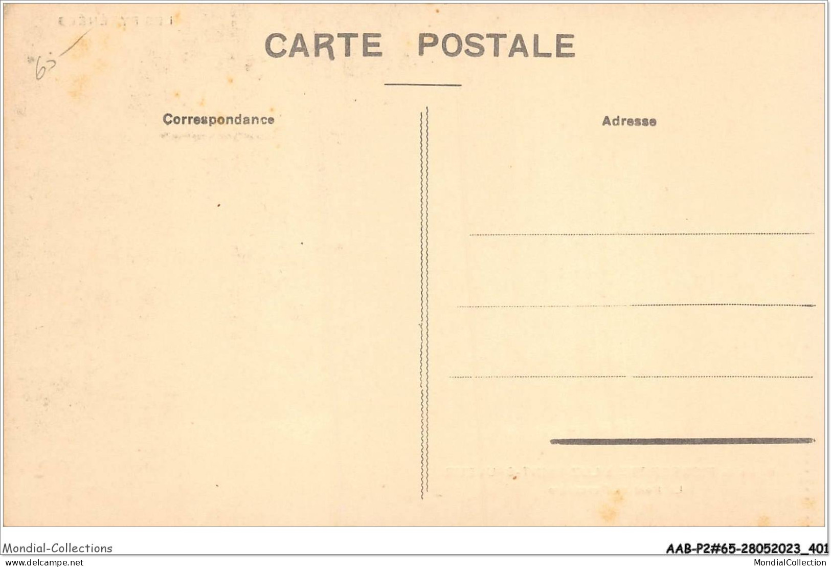 AABP2-65-0177 - Route De Pierrefitte A Luz-Saint-Sauveur - Le Pont De Pescadere - Tramway - Luz Saint Sauveur