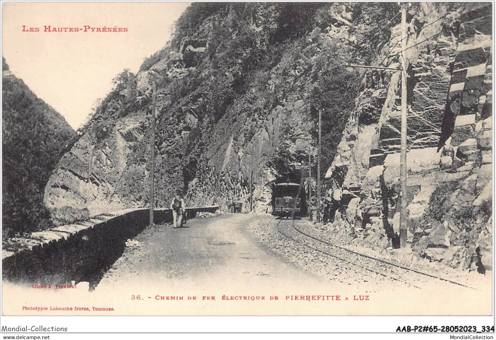 AABP2-65-0144 - Chemin De Fer Electrique De Pierrefitte A Luz - Luz Saint Sauveur