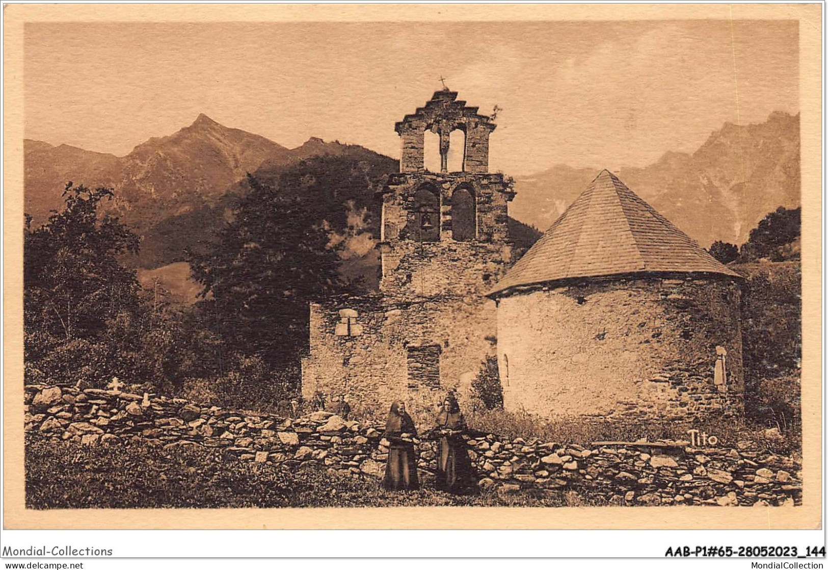 AABP1-65-0049 - Vallee D'AURE - Le Plan D'Aragnouet - Eglise Des Templiers - Aragnouet