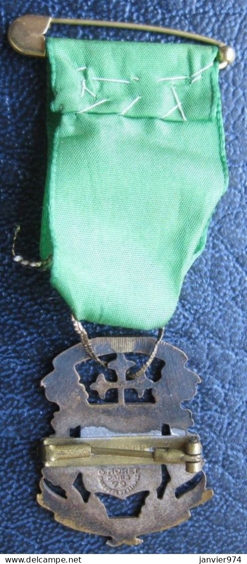 Insigne – Médaille Société De Tir Avec Ruban - Autres & Non Classés