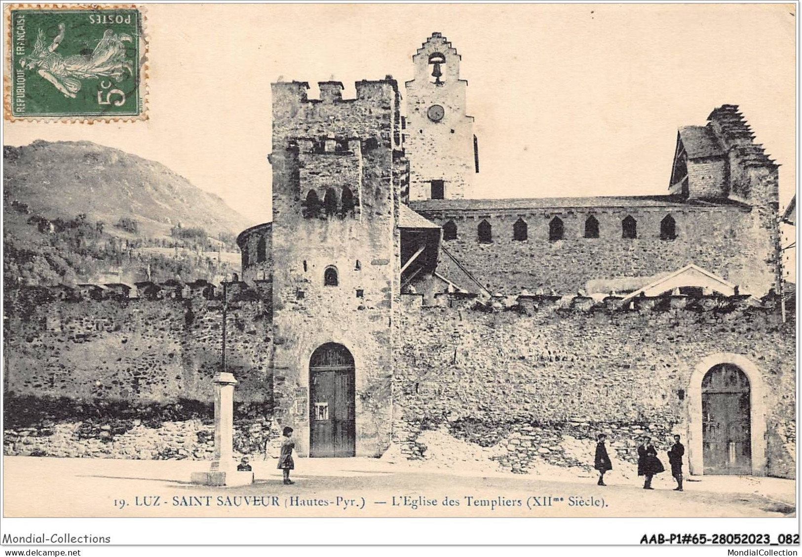 AABP1-65-0018 - LUZ-SAINT-SAUVEUR - L'Eglise Des Templiers - Luz Saint Sauveur