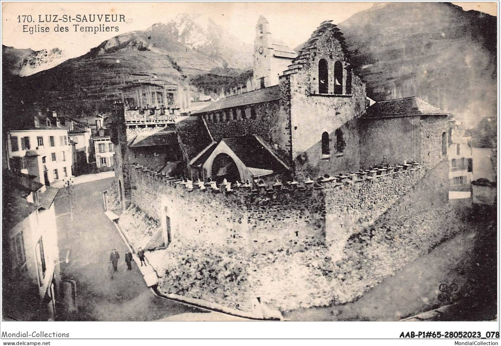 AABP1-65-0016 - LUZ-SAINT-SAUVEUR - Eglise Des Templiers - Luz Saint Sauveur