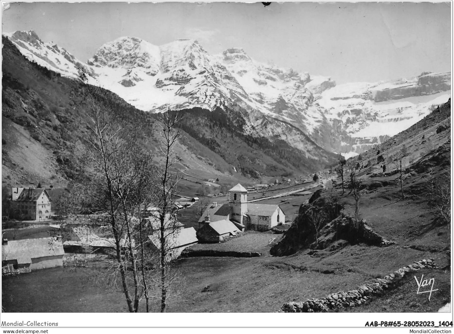 AABP8-65-0680 - GAVARNIE - Le Cirque Vu Du Village - Gavarnie