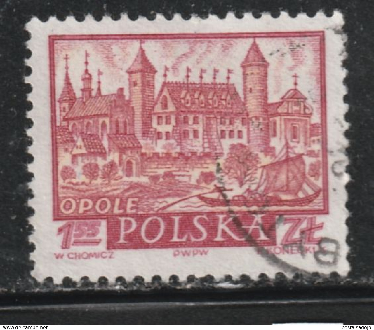 POLOGNE 552 // YVERT 1064 // 1960 - Usati